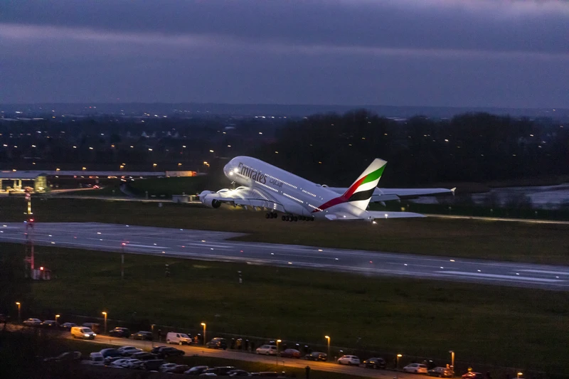 Airbus A380 de Emirates.